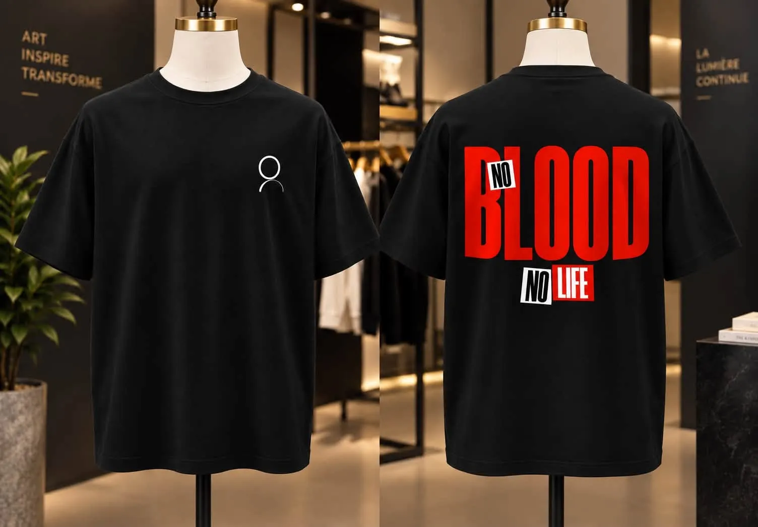 NO BLOOD NO LIFE