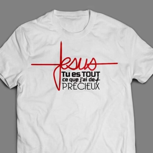 TSHIRT-JESUS PLUS PRECIEUX