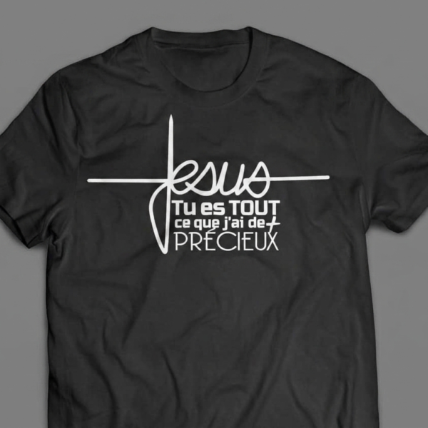 TSHIRT-JESUS PLUS PRECIEUX