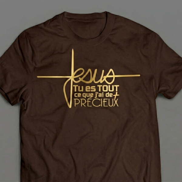 TSHIRT-JESUS PLUS PRECIEUX